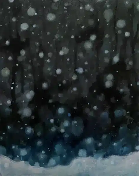 Utställningen Skogen Berättar på Fulltofta Naturcentrum under vintern 2025/2026