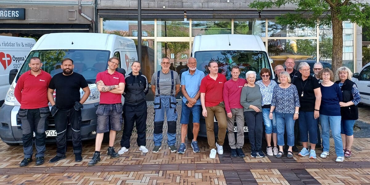 Öppna hjärtat second hand i Eslöv