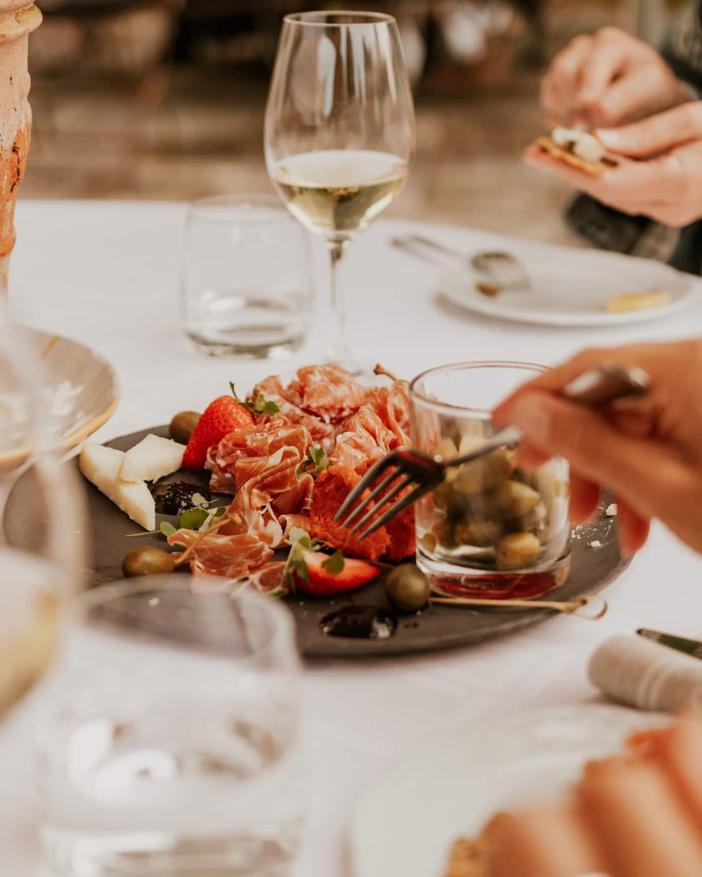 Sommarrestaurang på Fulltofta Slott Festsal.